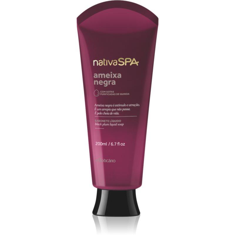 oBoticário Nativa SPA Black Plum tekuté mýdlo na tělo 200 ml