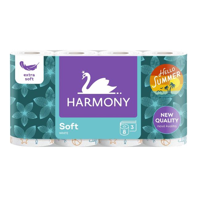 Harmony Soft White toaletní papír