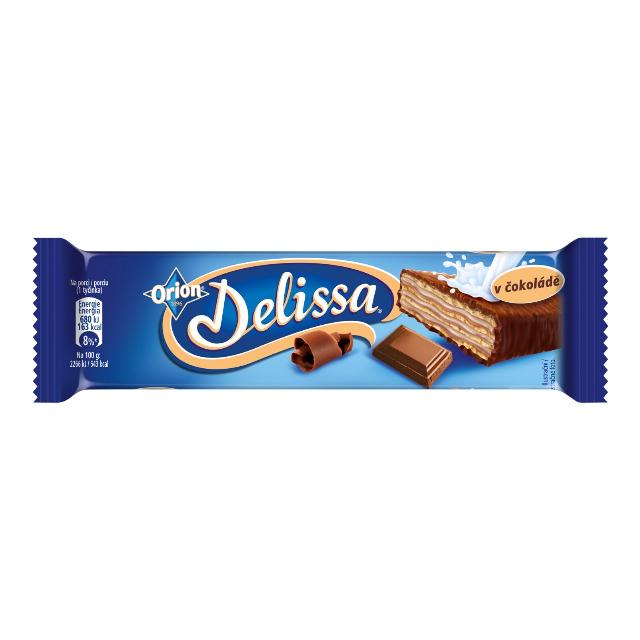 Orion Delissa oplatka máčená v mléčné čokoládě