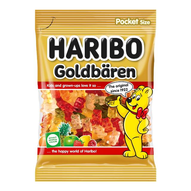 Haribo Želé medvídci s ovocnými příchutěmi