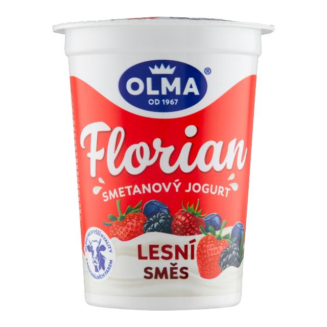Olma Florian Smetanový jogurt lesní směs