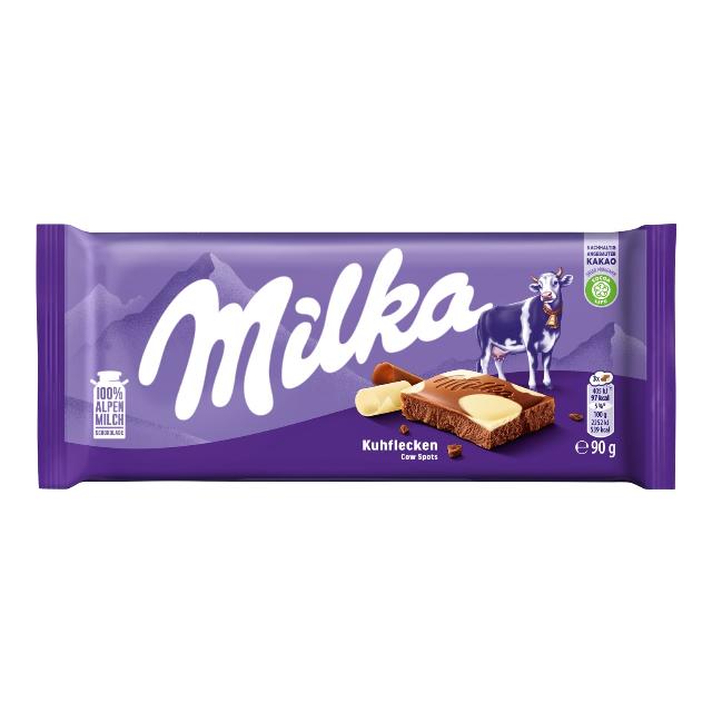 Milka Happy Cow mléčná a bílá čokoláda