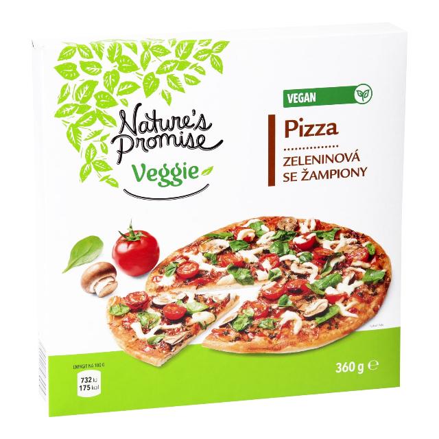 Nature´s Promise Pizza vegetariana