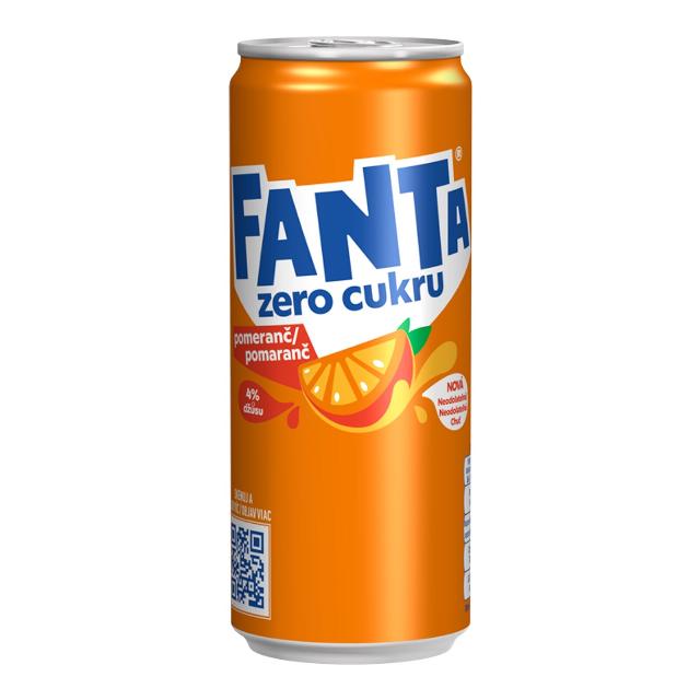 Fanta Pomeranč Zero