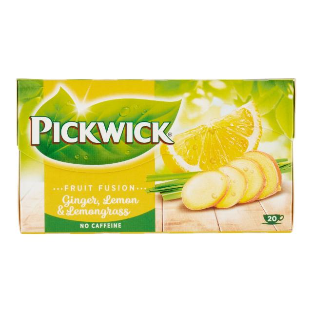 Pickwick Ovocný čaj zázvor a citrón