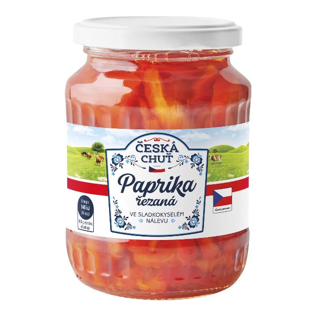 Česká chuť Paprika řezaná
