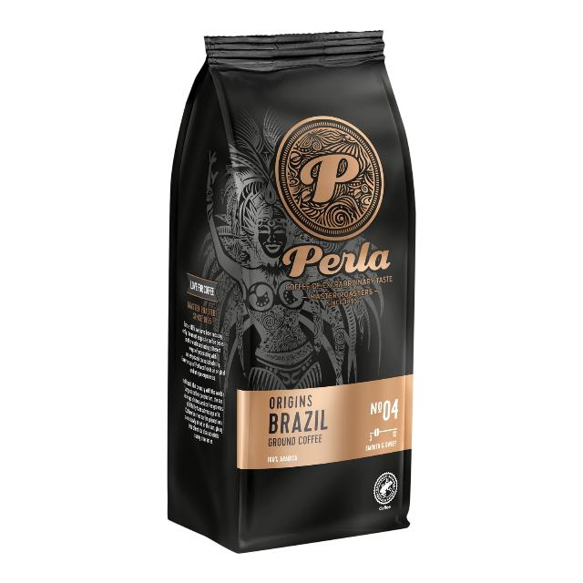 Perla Origins Brazil mletá káva