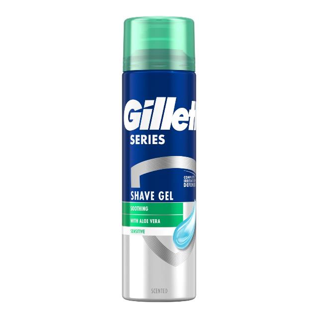 Gillette Series Sensitive pánský gel na holení