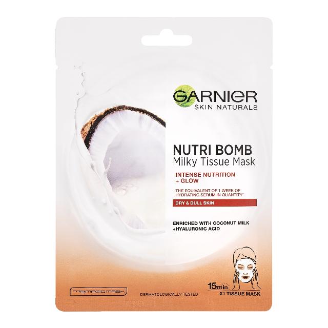 Garnier Nutri Bomb textilní pleťová maska