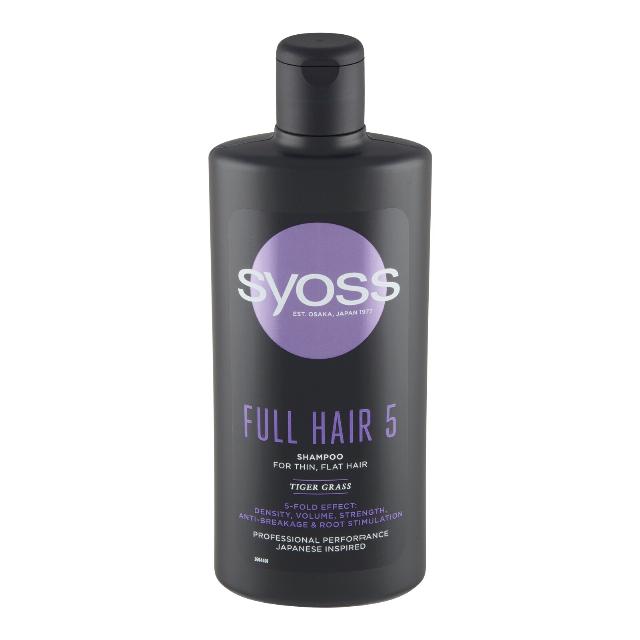 Syoss Full Hair 5 šampon pro slabé jemné vlasy