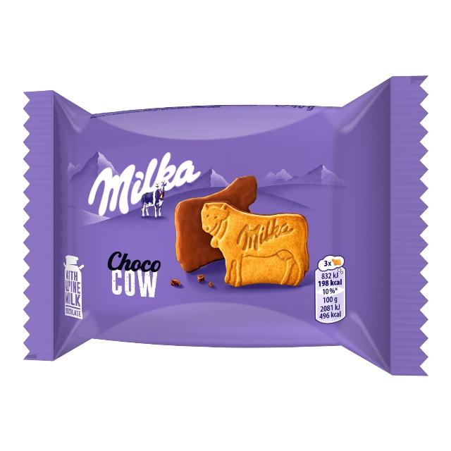 Milka Choco Cow Sušenky polomáčené