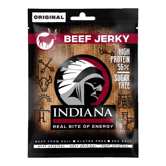 Indiana Beef Jerky Sušené hovězí Original