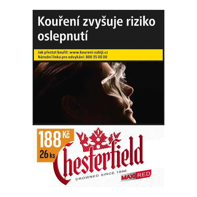 Chesterfield 26S Red Crown