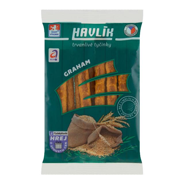 Havlík Graham Tyčinky se sýrem a solí