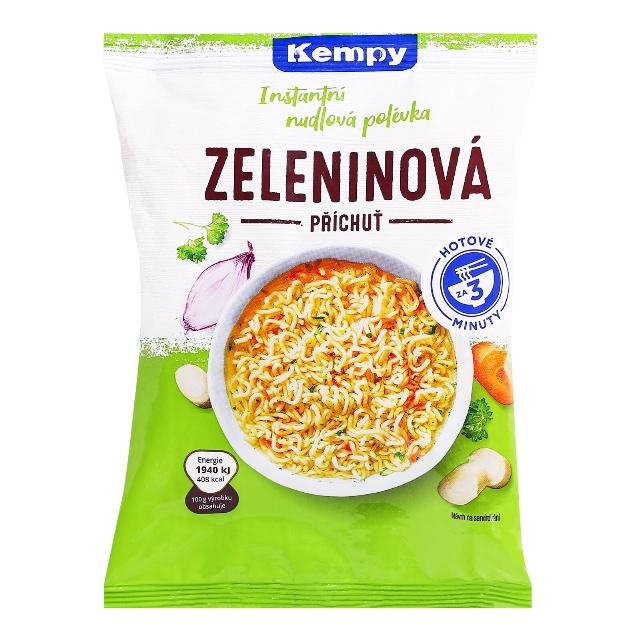 Kempy Nudlová polévka se zeleninovou příchutí