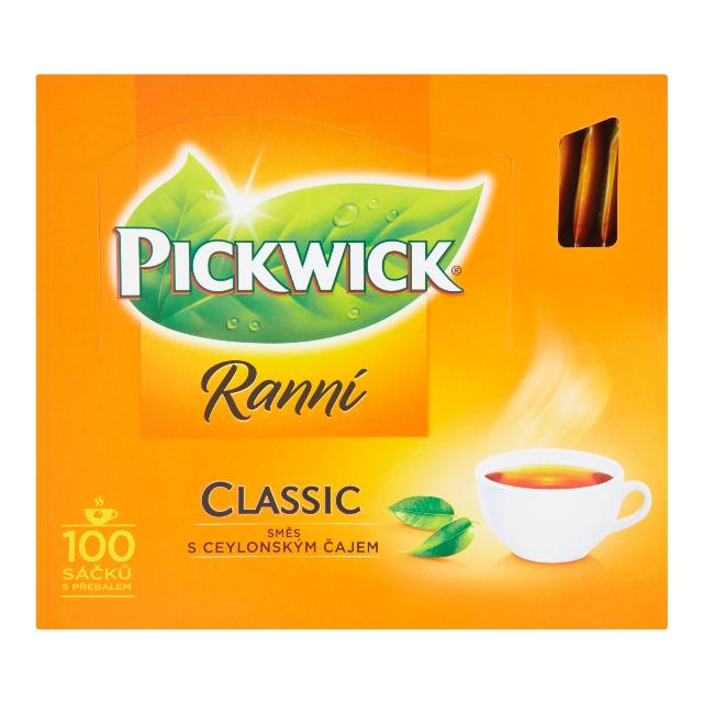 Pickwick Ranní klasická směs s ceylonským čajem