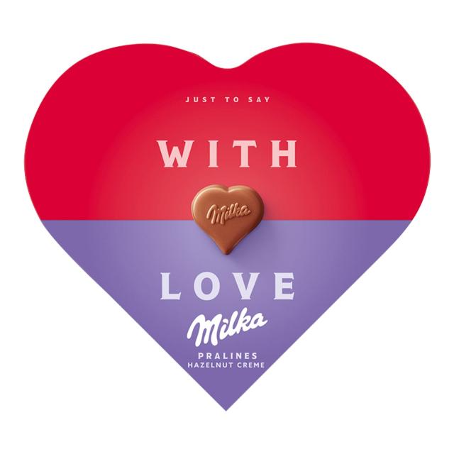 Milka I love Milka Bonboniéra lískooříšková