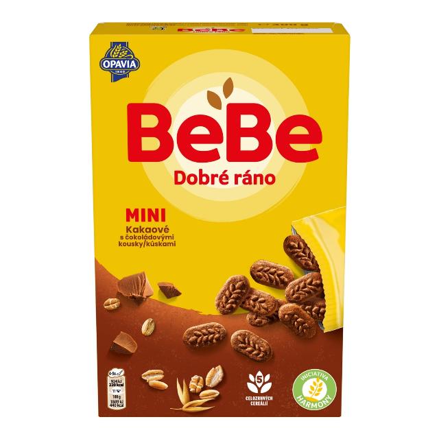 Opavia Bebe Dobré ráno Mini kakaové sušenky