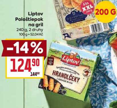Liptov Pološtiepok na gril 240 g