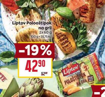 Liptov Polooštipok na gril 2x 60 g