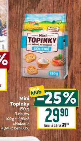 Mini Topinky 150 g