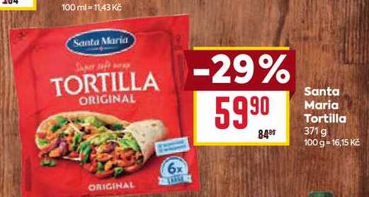 Santa Maria Tortilla 371 g 