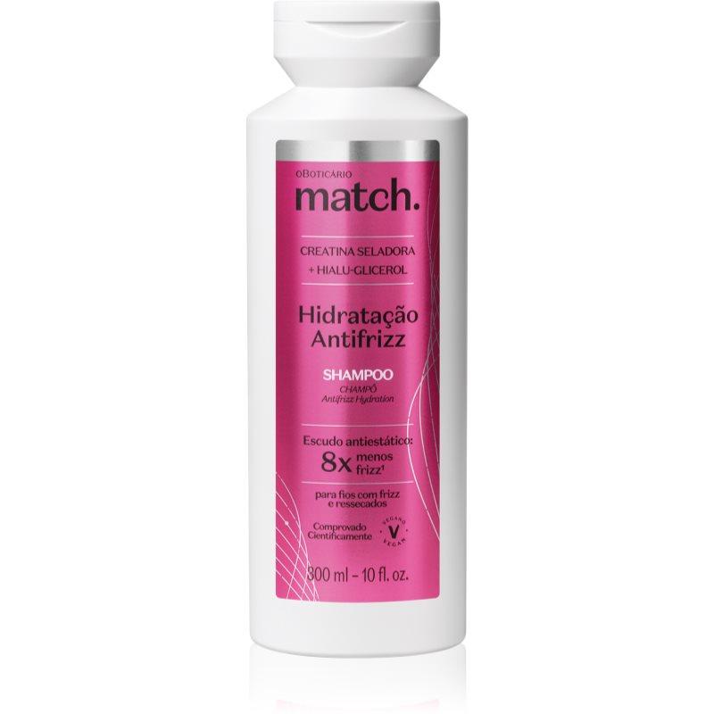 oBoticário Match. Anti-Frizz hydratační šampon proti krepatění 300 ml
