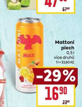 Mattoni plech 0,5l