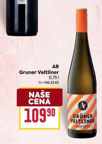 AR Gruner Veltliner 0,75l