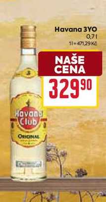 Havana 3YO 0,7l