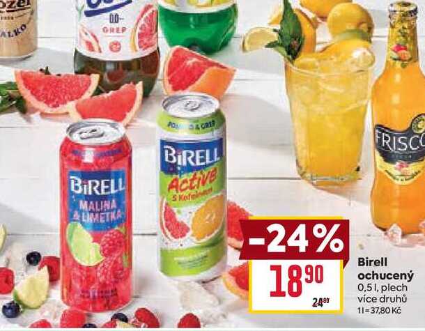 Birell ochucený 0,51, plech 