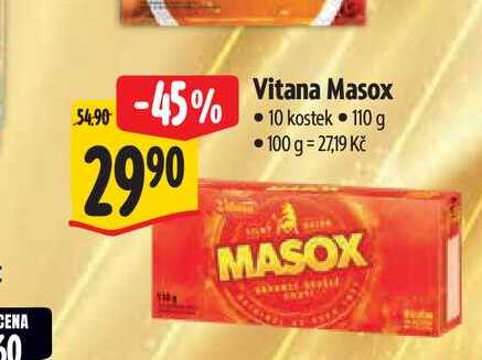  Vitana Masox 10 kostek  110 g  