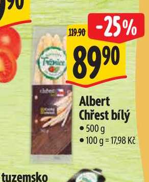  Albert Chřest bílý 500 g  