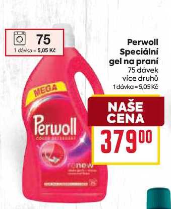 Perwoll Speciální gel na praní 75 dávek