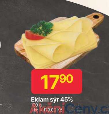 Eidam sýr 45% 100 g 