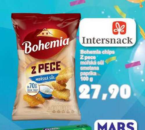 Bohemia chips Z pece 100 g 