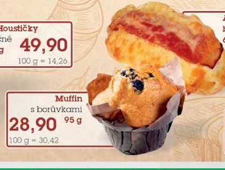 Muffin s borůvkami 95g