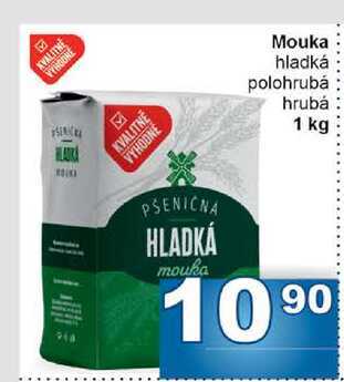 Mouka hladká polohrubá hrubá 1 kg