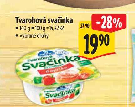 Tvarohová svačinka 140 g  