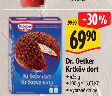 Dr. Oetker Krtkův dort 435g