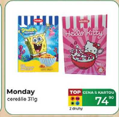 Monday cereálie 311g  