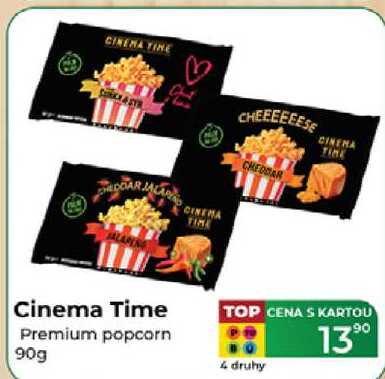 Cinema Time Premium popcorn 90g 
