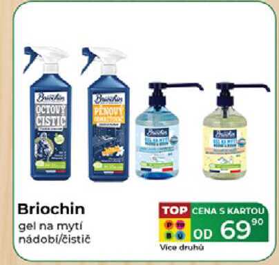 Briochin gel na mytí nádobí čistič 