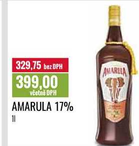 AMARULA 17% 1l