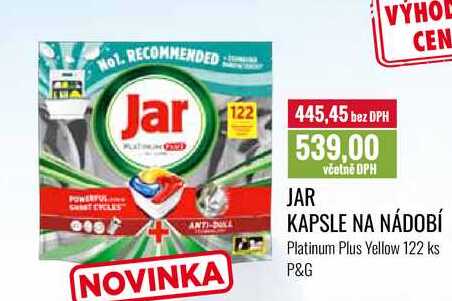 JAR KAPSLE NA NÁDOBÍ 122 ks 
