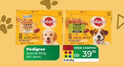 Pedigree granule 500g M/L Adult  