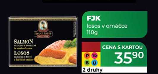 FJK losos v omáčce 110g  