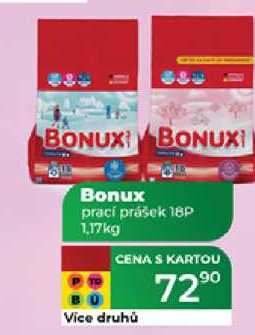Bonux prací prášek 18P 1,17kg  