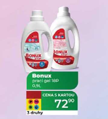 Bonux prací gel 18P 0,9L 