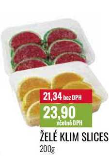 ŽELÉ KLIM SLICES 200g 